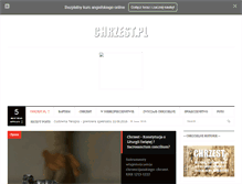 Tablet Screenshot of kapka.chrzest.pl