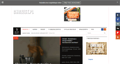 Desktop Screenshot of fryzury.chrzest.pl