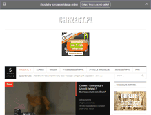 Tablet Screenshot of fryzury.chrzest.pl