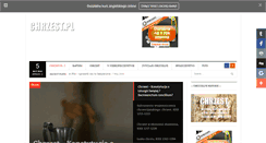 Desktop Screenshot of chrzciny.chrzest.pl